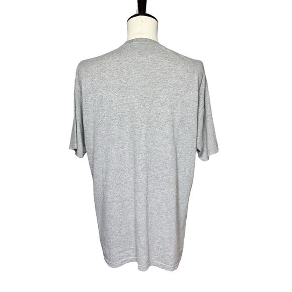 Stussy | Men | Gray Old Skool Dino T-Rex Crew Neck SS Graphic Tee | Size Large - Picture 3 of 10